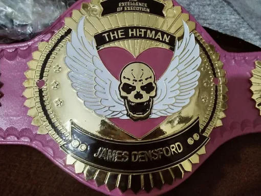 Bret Hart The Hitman Heavyweight Championship Belt
