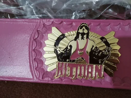 Bret Hart The Hitman Heavyweight Championship Belt