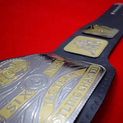 WCWA Six Man World Tag Team Championship Belt